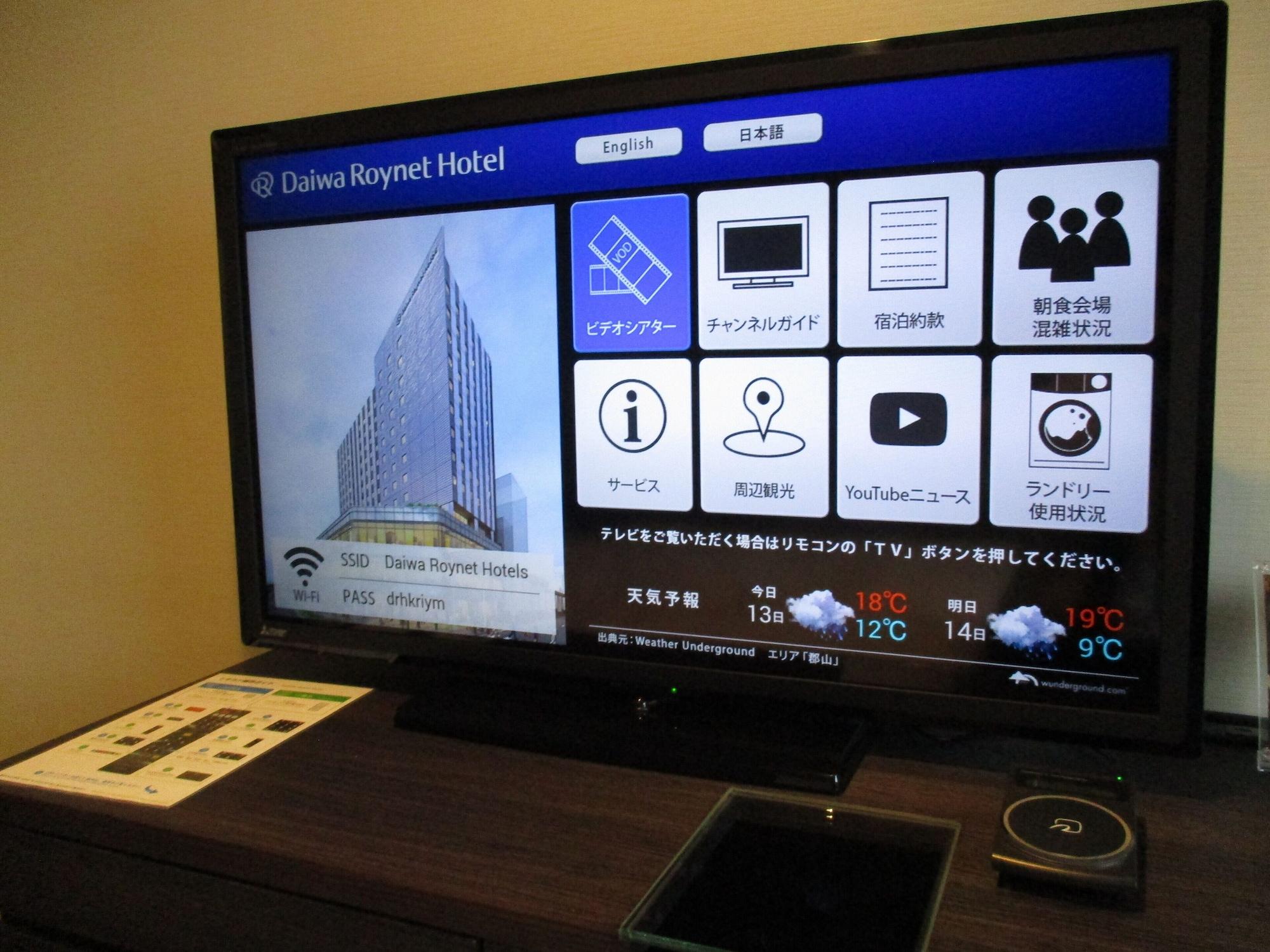 Daiwa Roynet Hotel Koriyama Ekimae Екстер'єр фото